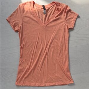Next Level Apparel Coral V-Neck Women's Tee
